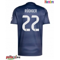 Camiseta Real Madrid Antonio Rudiger #22 Visitante Equipación 2025-26 manga corta